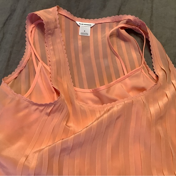 very pretty peach colored Club Monaco dress - Picture 3 of 3